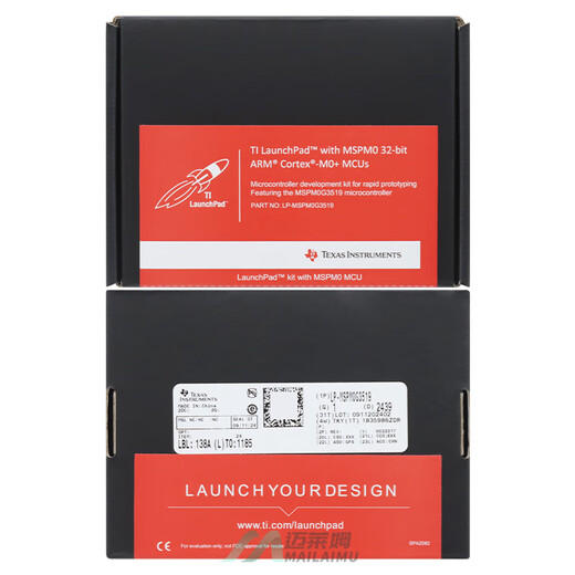 
LP-MSPM0G3519 MSPM0G3519 for 80MHz MCU LaunchPad LP-MSPM0G3519