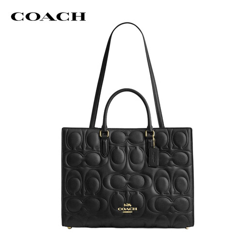 Coach (Coach) [Direkter Markenversorgung] Frauen Maggie Large Schultertasche Schwarz Cy672Imblk