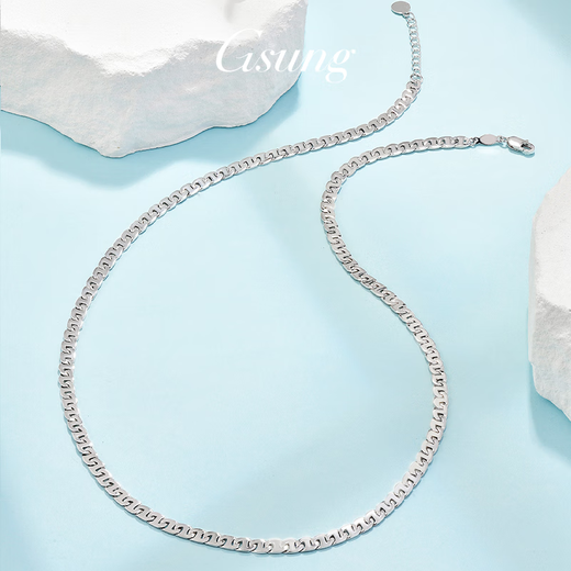 GsunG Platinum Pig Nose Bracelet Women's PT950 Pure Platinum Hand Jewelry Pig Nose Necklace Fashion Chinese Valentine's Day Gift Priced by Gram Contact Before Buying