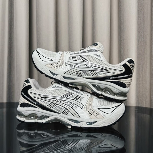 亚瑟士（asics）kayano14男女复古时尚跑步鞋低帮透气运动鞋1203A549官方旗舰 1203A549-021-烟灰- 36 =225mm偏小半码