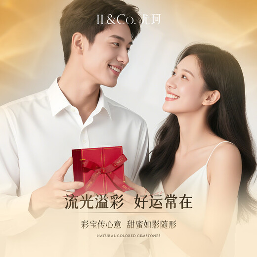 IL&CO Youke Light Luxury 925 Silver Multi-Color Gemstone Bracelet Women's Colorful Bracelet Birthday Valentine's Day Gift for Girlfriend and Wife