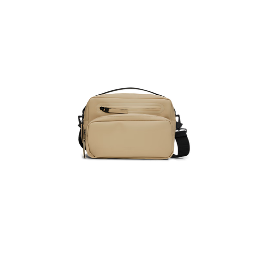 Rains单肩斜挎包男女运动包骑行挎包腰包Cargo Box Bag W3/14110 沙砾棕