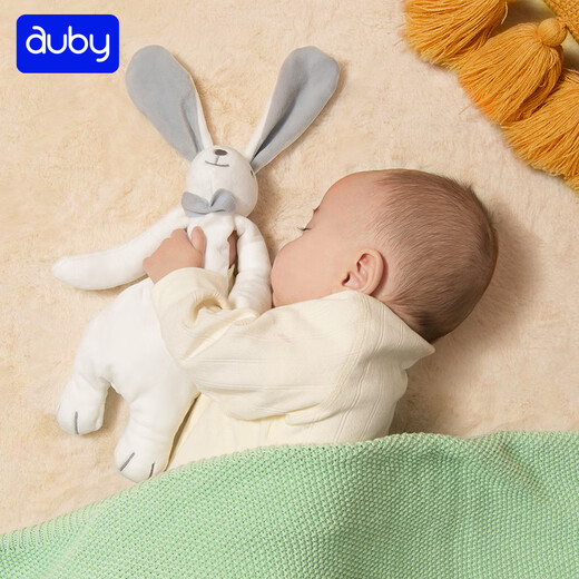 Auby infant toy antibacterial bunny comfort napkin baby sleeping artifact abebe doll newborn new year gift