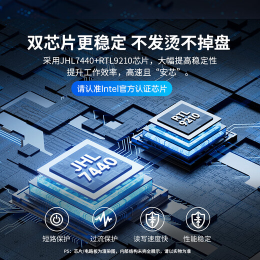 阿卡西斯（acasis）USB4.0硬盘盒NVMe M.2移动硬盘盒40Gbps兼容雷电5/4/3适用苹果Mac mini笔记本SSD固态TBU405ProM1