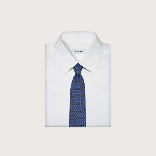 
Ferragamo men's blue tie 0784220 Gift for boyfriend