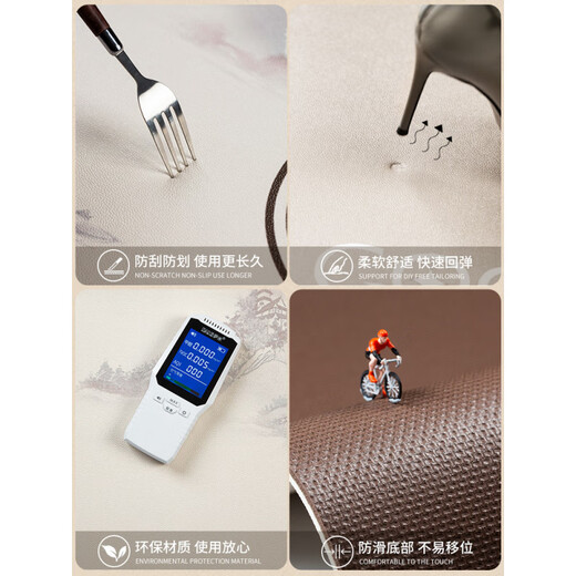 门垫入户脚垫室内新中式门地垫耐脏免洗pvc进门口防滑玄关地毯可 清闲雅居-ND-12358 100cm*160cm ccm层层检测 安全