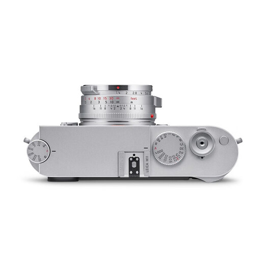 Leica Summilux M35 f/1,4 Klassische Replikat -Uhr -Punkt -Objektiv 'Stahlmund (11301 Objektiv) + M11 Schwarz