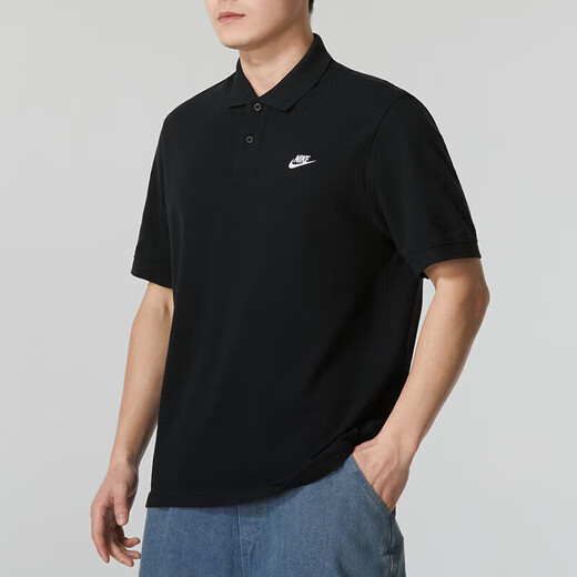 耐克（NIKE）官方短袖男装夏季新款户外健身透气运动服时尚百搭休闲T恤polo衫 FN3895-010 S