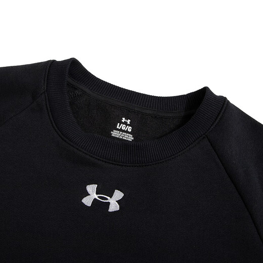 Under Armor Men's 2026 Spring New Sportswear Fitness Round Neck Loose Sweatshirt/Pullover 1379755-001 S