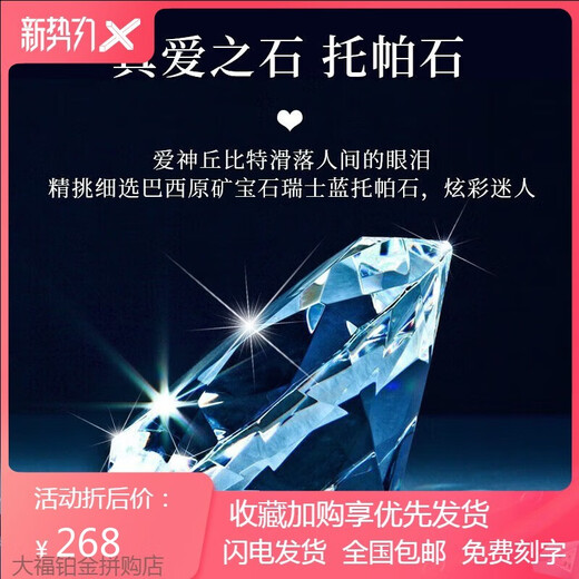 Eternal Heart Platinum Necklace for Women PT950 Moissanite Platinum Valentine's Day Birthday Gift for Girlfriend and Wife Eternal Heart Blue Pendant + Ingot Chain - Light Luxury Style