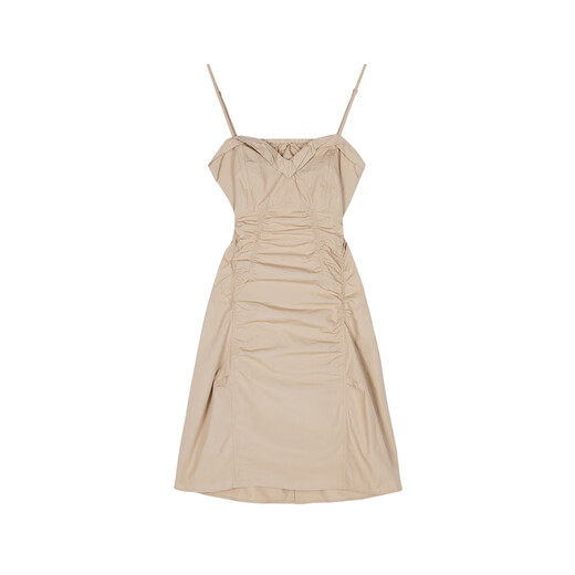 JNBY [Même modèle dans le centre commercial de shopping] 24 Été Nouvelle robe Sous-manche sans manches 5O6G14420 674 / POUDRE GARI