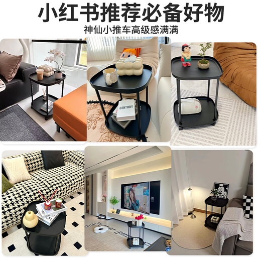 Shanshan Table de chevet en bois pour chambre à coucher, petite table basse, table d'appoint mobile, table d'appoint, support de rangement, petite table, armoire de rangement