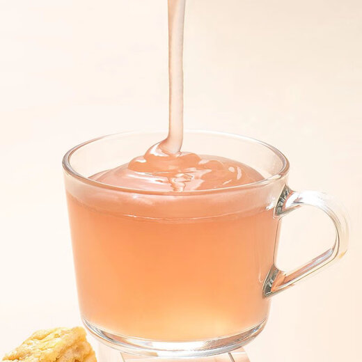 Royal Lotus Powder Soup 738g Nutrición de reemplazo de comida temprana y conveniente comida instantánea especialidad rojo fecha de loto semillas de mediana edad y ancianos alimentos perezosos 738g puro fragante loto polvo 22 paquetes pequeños
