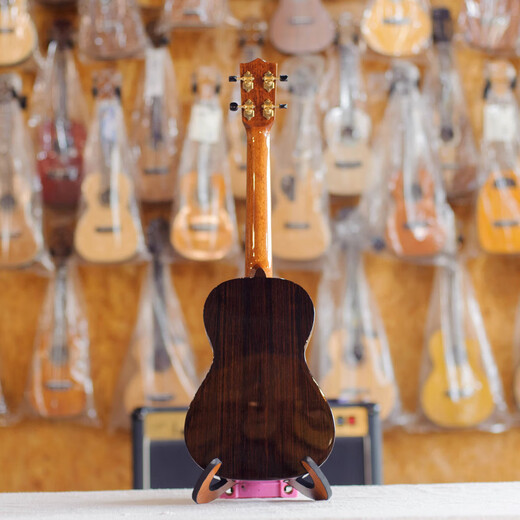 Rainiec-70 Sitika Spruce Single Single Ukulele Instrument de musique débutant Small Guitar Indian Rose Wood 23 pouces T-70 (26 pouces Sitika Spruce Full Single)