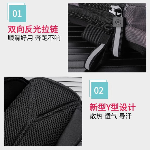 YIPINU professional morning running wrist bag lightweight mobile phone case for men and women sports running arm bag strap arm fitness mobile phone bag black