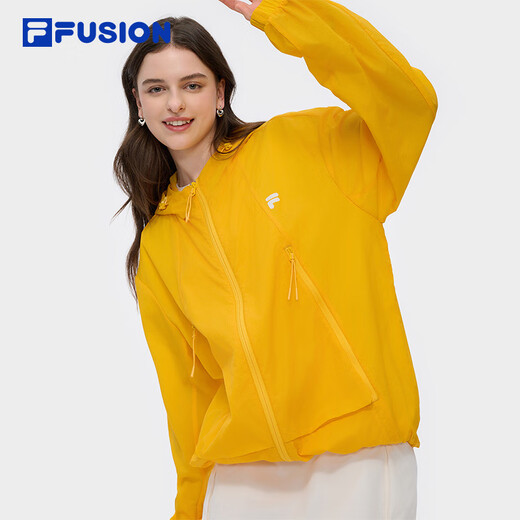 
FILA FUSION Men and Women's Same Model Fila Sunscreen Clothes 2025 Summer Couple Solid Color Thin Jacket