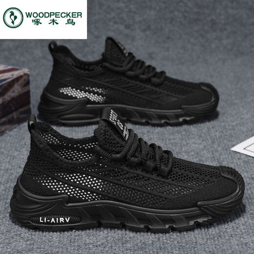 Zapatos de pájaros carpinteros zapatos para hombres Summer Nuevos zapatos de red huecos transpirables