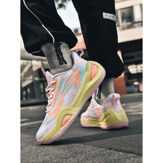 2025 Nuevos zapatos de baloncesto para jóvenes para hombres ESTUDIANTES PRÁCTICOS PRÁCTICO CASIA CORRIENTE ALTA ALTA ATRIPTA AMPLADOS 897 PODVIO WHITE 35
