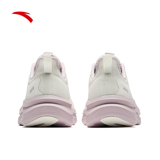 安踏（ANTA）游川丨跑鞋女新款轻便运动鞋减震跑步鞋女软底跳绳鞋休闲鞋子 【游川】象牙白/淡柔粉-1 38