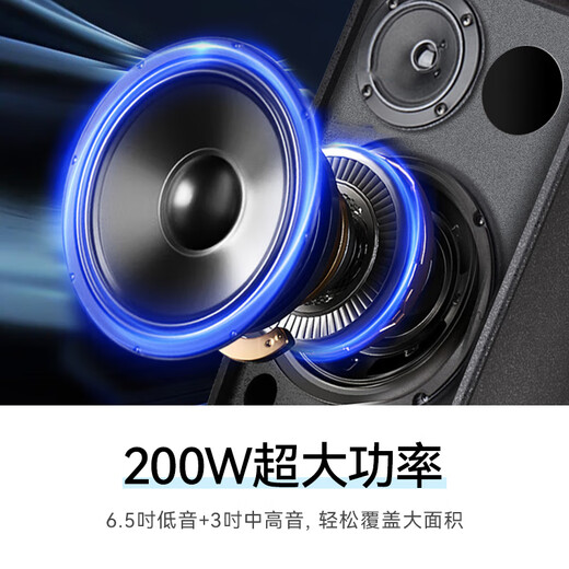 夏新SA-09专业会议室音响套装组合家庭KTV培训舞蹈室专用麦克风设备系统蓝牙功放壁挂音箱