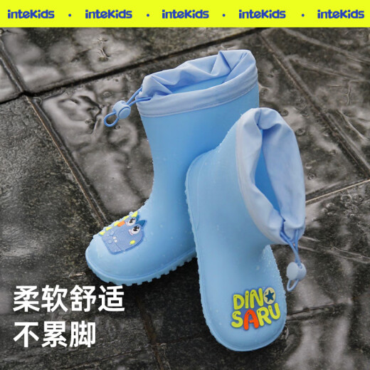 Sweet Children's Regenstiefel für Jungen und Mädchen Regenstiefel für Kindergarten Baby süßes wasserdichtes nicht rutschfestes Verschleiß-resistenter Schüler, um zur Schule zu gehen