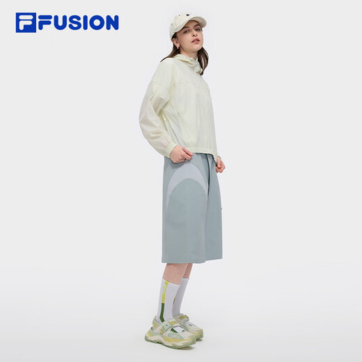 FILA FUSION「UPF50+防晒衣」斐乐外套女2025夏季轻薄皮肤衣