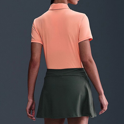 Nike (NIKE) half-sleeved women's short-sleeved summer new lapel POLO shirt fitness sportswear breathable casual T-shirt FQ1575- FQ1575-844 XL