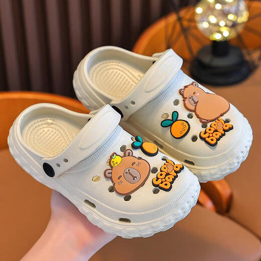 Rich Your Home Children's Slippers 2025 New Style Parent-Child Tinsit Girls with Anti-Odor, Anti-Slip, Soft, Soft, Covered, Sunny, Summer Khaki 36 37 Taille (code standard)
