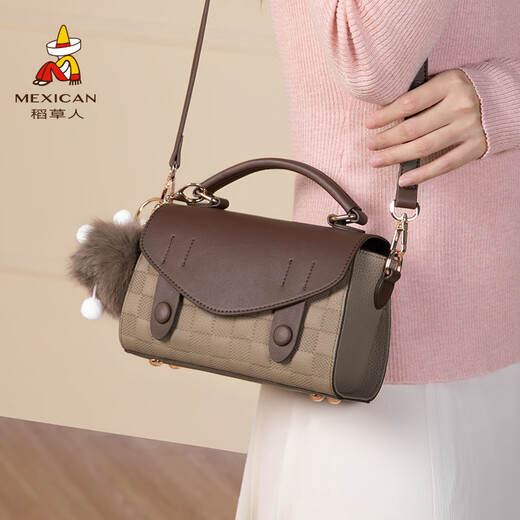 Scarecrow Cowhide Bag Damen 2025 Neue Luxus -Umhängetasche Crossbody Cambridge Bag Geburtstagsgeschenklehrer's Day