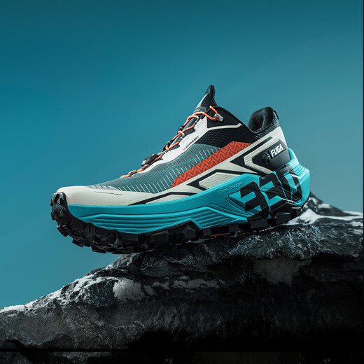 
KAILAS FUGA EX330 2nd generation Kaileshi summer ultra-long-distance mountaineering sports men's shoes outdoor breathable rebound cross-country running shoes [on sale 7.5] Clear blue 43