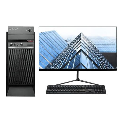 Yangtian Lenovo exhibition computer desktop host i5 i7 independent display business office design complete set of six Core i7 16G 740G dual hard drive 24-inch host + monitor (full set)