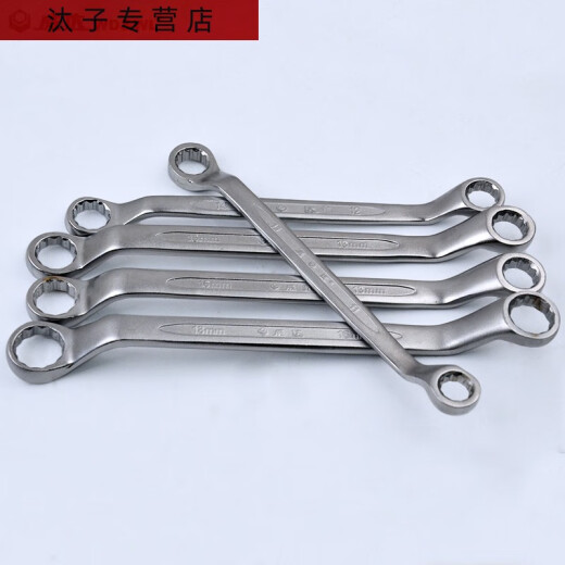 三栖虎镀铬梅花扳手双头扳手梅花开口两用扳手汽修扳手梅花套筒扳手 梅花扳手镀铬13*16mm(w12109)