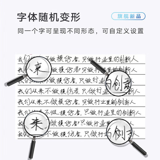 Guangku [OCC] IMPRESIÓN Totulario de redacción Comisión de Robot de robot Plan de lección de escritura a mano