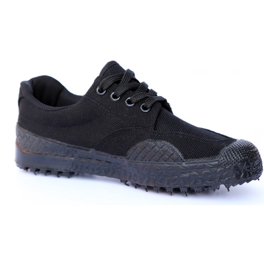
Yaowan Xibofeng 3527 low-top black casual shoes sports outdoor training shoes canvas non-slip work shoes labor protection shoes pure black size 36_modified version of Jiefang shoes (fashionable model)