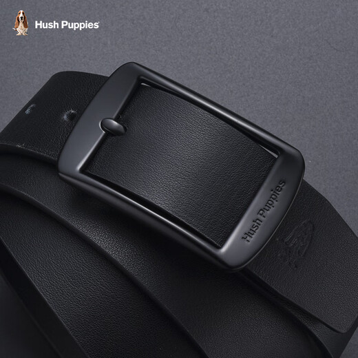 Hush Welpen Belt Herren Pin Schnalle Herrengürtel hochwertige Litschee Muster Cowhide lässig vielseitig Gürtel Geburtstagsgeschenk für Freund