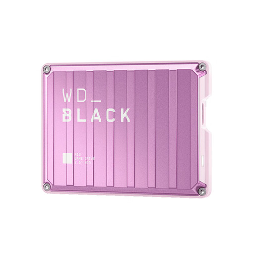 Western Digital (WD) мобильный жесткий диск, высокоскоростной портативный накопитель P10, внешний механический жесткий диск, внешний PS5, игровой телефон, ноутбук, расширение Mac, мобильный жесткий диск P10, розовый, 2 ТБ