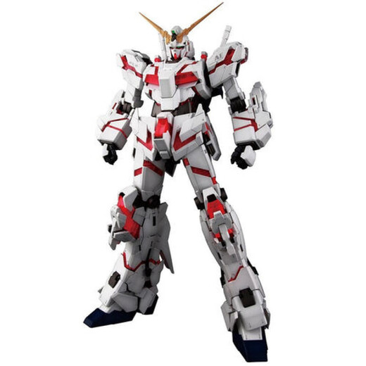 顺丰现货】6636MG独角兽带兽笼6637 可爆甲1/100拼装模型玩具 中通发货】6637 MG独角兽OVA 【 原配置