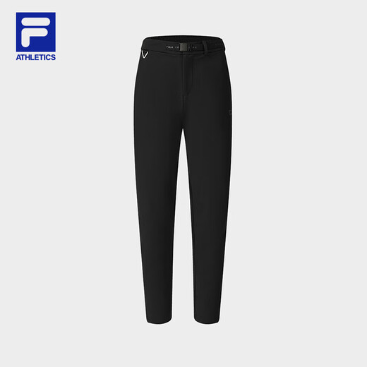 Fila Official Women's Woven Panthers 2025 automne Nouveau pantalon de bouche droite de base de base de base BASI