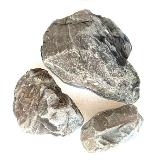 Fish tank stone ornamental stone aquarium decoration stream bluestone piece landscaping water and land tank original size fish shrimp turtle fake 80 tank size with 25 Jin Jin equal to 0.5 kg 10-12 pieces