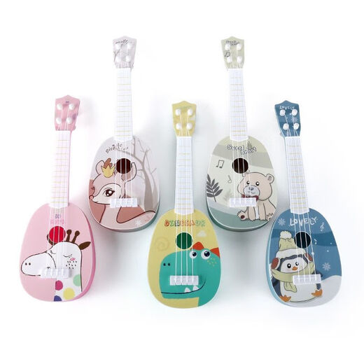 El instrumento de simulación de ukelele para la guitarra de la guitarra yamaha se puede tocar violín introductorio para niños y niñas, cumpleaños, regalo de regalo de pato guitarra de pato