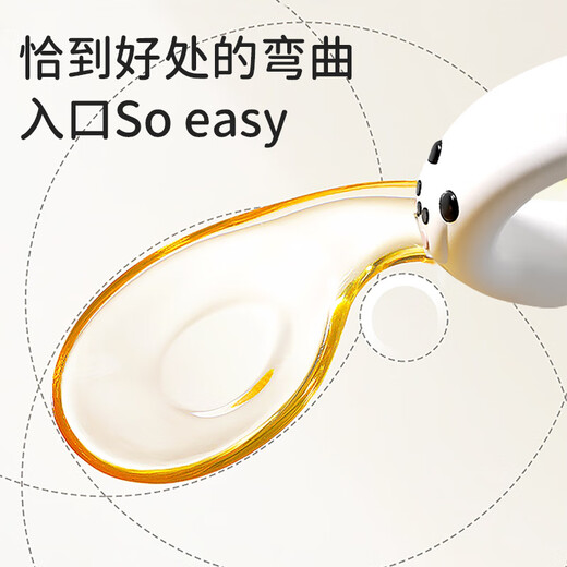 Baoshi Baby Spoon Baby apprend à manger, Curly Training Spoon Fork, PPSU PPSU Spoon Table Table Varelle