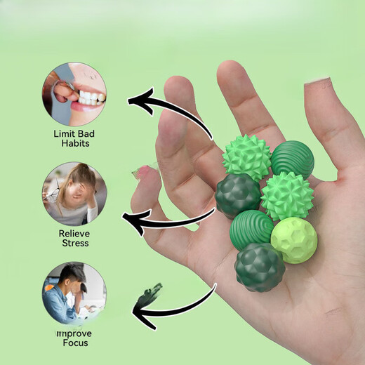 Bola sensorial de silicona popular de gran tamaño novela Magnetic bola magnética bola sensorial descompresión de juguete perla magnética 8 paquetes-color aleatorio
