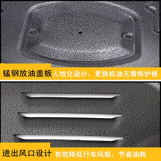 Lita is suitable for Honda Accord XRV Fit CRV Lingpai Binzhi 10th Generation Civic full-inclusive manganese steel engine lower guard plate 1421 Fit Thickened manganese steel material