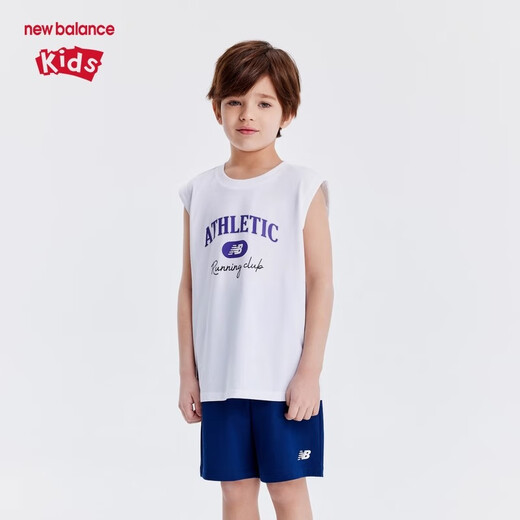 NEW BALANCE Cool sense children's clothing for men and women summer sleeveless T-shirt vest ND7GE2E023 160