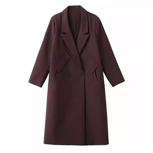 Romon (Romon) Trench Poat для женщин 2025 Новый осенний высококачественный и красивый костюм в длинном британском стиле.