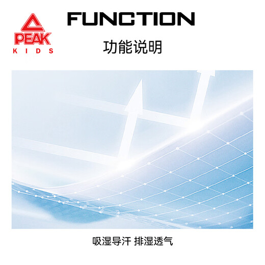 Peak children's clothing boys suit summer 2025 new children's quick-drying sportswear girls sun protection short-sleeved T-shirt summer wear blue purple/E325 120