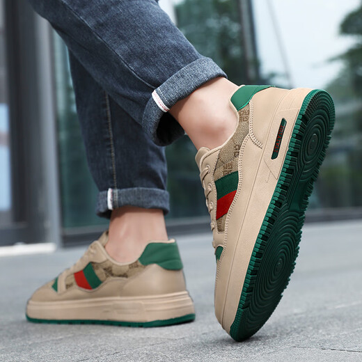Changxiang Huili men's shoes 2025 new trendy shoes outdoor extra-large size sports and casual shoes 47 Korean versatile couple's shoes Mi-green 6175 40