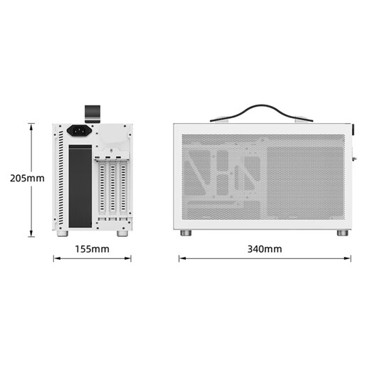 GIGABYTE Limited-time 12/24 interest-free Intel Core 14600KF/14700KF/5070Ti/5060 graphics card portable ITX small host 051 configuration nine i7 14700KF丨5070Ti 16G