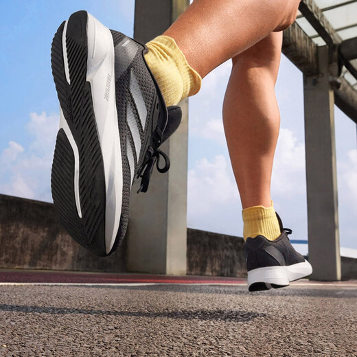 adidas DURAMO SL训练备赛舒适网面体测跑鞋女子阿迪达斯   黑色/白色 ID9853   39