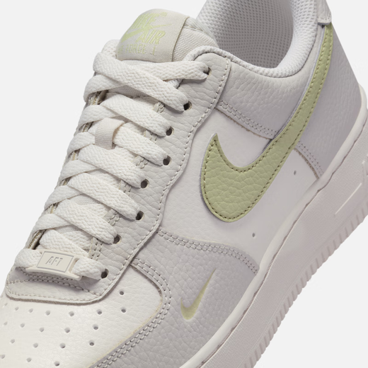 耐克（NIKE）空军一号女迷你勾运动鞋夏新款AIRFORCE1IB3881 001幻影灰白/浅橄榄绿/浅骨色 42